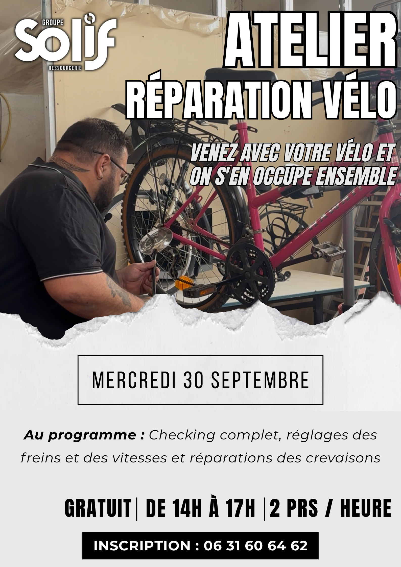 AFFICHE ATELIER VELO SEPT 2026